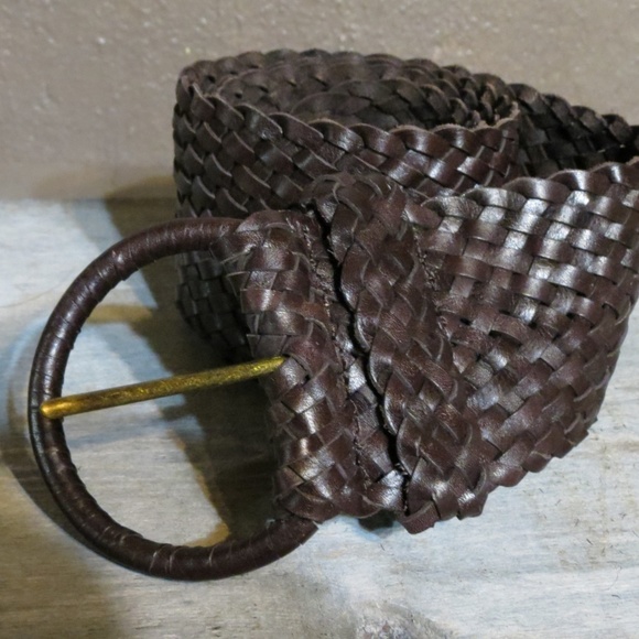 HOBO International Accessories - Hobo International Wide Leather Belt,  Braided